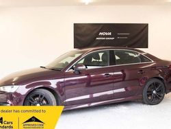 Red Used 2015 Audi A3 S-Line Sedan | £9,249 (Fair price)