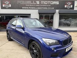 Blue Used 2014 BMW X1 M Sport SUV | £5,495 (Fair price)