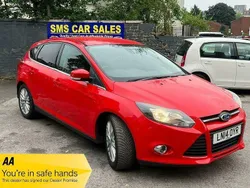 Red Used 2014 Ford Focus Zetec Hatchback | £3,100 (Good price)
