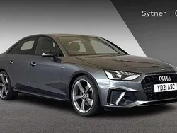 Grey Used 2021 Audi A4 Black Edition Sedan | £23,750 (Fair price)