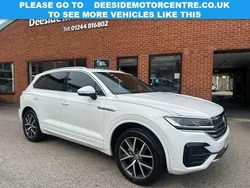 White Used 2019 VW Touareg R-line SUV | £30,498 (Good price)