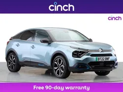 Blue Used 2022 Citroën e-C4 Shine Hatchback | £12,949 (Fair price)