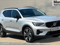 Silver Used 2023 Volvo XC40 Ultimate SUV | £32,490 (Fair price)