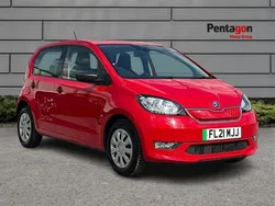 Red Used 2021 Skoda Citigo-e IV SE Hatchback | £8,995