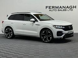 White Used 2022 VW Touareg R-line SUV | £38,990 (A bit pricey)