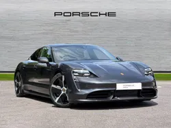 Volcano grey metallic Used 2021 Porsche Taycan Turbo Sedan | £57,950