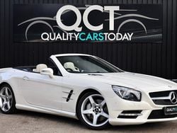 White Used 2014 Mercedes SL400 AMG Cabriolet | £20,995