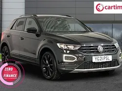 Black Used 2021 VW T-Roc Black Edition SUV | £18,299 (Fair price)