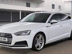 White Used 2019 Audi A5 S-Line Coupe | £19,650 (Fair price)