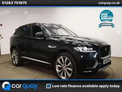 Black Used 2018 Jaguar F-Pace Supercharged SUV | £18,195 (Fair price)