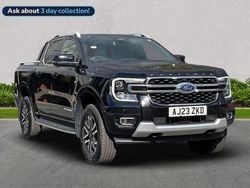 Black Used 2023 Ford Ranger Platinum Pickup | £40,800 (Good price)