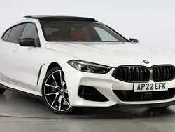 White Used 2022 BMW M850 Comfort Edition Coupe | £56,500 (Expensive)