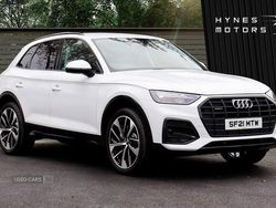 White Used 2021 Audi Q5 Sport SUV | £25,940 (Fair price)