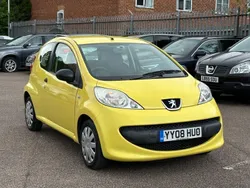 Yellow Used 2008 Peugeot 107 Hatchback | £1,490 (Good price)