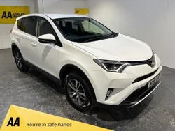 White Used 2016 Toyota RAV4 Business Edition SUV | £9,650 (Fair price)