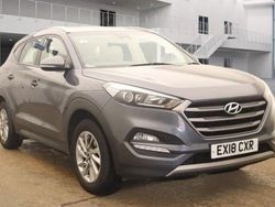 Grey Used 2018 Hyundai Tucson SE SUV | £9,650 (Fair price)
