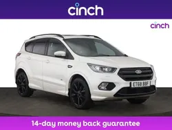 White Used 2019 Ford Kuga ST-Line X SUV | £17,749 (Fair price)