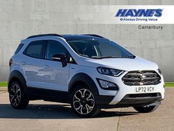 White Used 2023 Ford Ecosport Active SUV | £13,999 (Fair price)