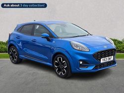 Blue Used 2021 Ford Puma ST-Line X Hatchback | £14,250 (Fair price)