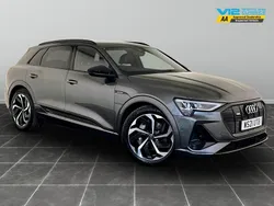 Grey Used 2021 Audi e-tron Black Edition SUV | £17,995 (Super price)