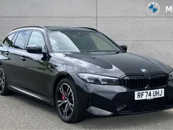 Black sapphire Used 2025 BMW 320 M Sport Estate | £36,146 (A bit pricey)