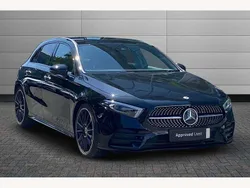Cosmos black Used 2023 Mercedes A200 AMG Line Premium Plus Hatchback | £28,450