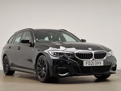 Black Used 2021 BMW 320 M Sport Estate | £23,998 (Fair price)