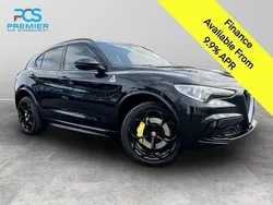 Vulcano black Used 2020 Alfa Romeo Stelvio Quadrifoglio SUV | £32,995 (Super price)