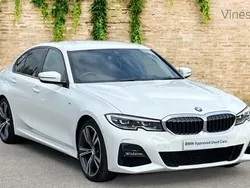 White Used 2021 BMW 320 M Sport | £24,650 (Fair price)