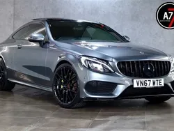 Grey Used 2018 Mercedes C220 AMG line Coupe | £16,990 (A bit pricey)