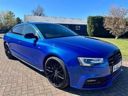 Blue Used 2015 Audi A5 Sportback Black Edition Hatchback | £12,499 (Fair price)