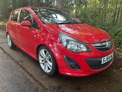 Red Used 2014 Vauxhall Corsa SRi Hatchback | £3,295 (Good price)