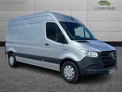 Silver Used 2022 Mercedes E-Sprinter Progressive Van | £10,995 (Fair price)