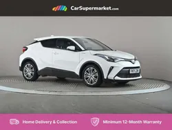 White Used 2021 Toyota C-HR SUV | £17,897 (Fair price)