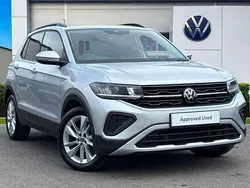 Silver Used 2024 VW T-Cross Match SUV | £21,599