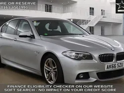 Silver Used 2016 BMW 520 M Sport Sedan | £12,440 (Fair price)