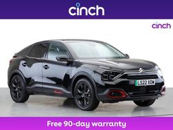 Black Used 2022 Citroën e-C4 Shine Hatchback | £10,999 (Fair price)