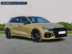Green Used 2023 Audi RS3 Advanced Hatchback | £51,997 (Good price)