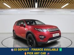 Red Used 2018 Land Rover Discovery Sport HSE SUV | £15,449 (Fair price)