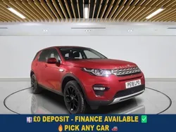Red Used 2018 Land Rover Discovery Sport HSE SUV | £15,249 (Good price)