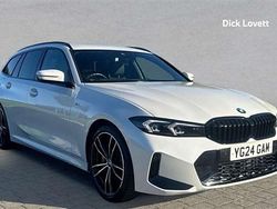 White Used 2024 BMW 320 M Sport Estate | £35,695 (Expensive)