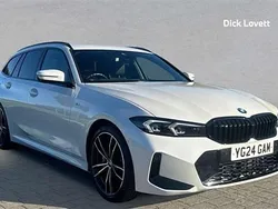 White Used 2024 BMW 320 M Sport Estate | £35,790 (Expensive)