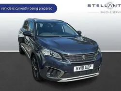 Blue Used 2018 Peugeot 5008 Allure MPV | £14,996 (Fair price)