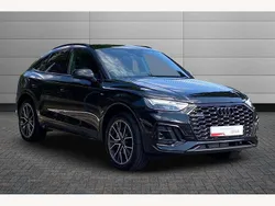 Black New 2025 Audi Q5 Sportback Black Edition SUV | £44,650