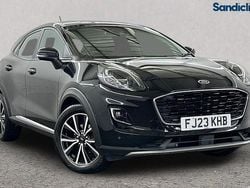 Black Used 2023 Ford Puma Gen-E Titanium Hatchback | £13,676 (Good price)