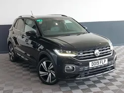 Black Used 2019 VW T-Cross R-line SUV | £15,998 (Fair price)