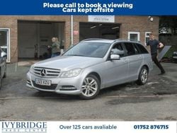 Silver Used 2013 Mercedes C220 Executive Estate | £3,975 (Fair price)