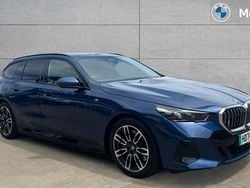 Phytonic blue metallic paint Used 2025 BMW i5 M Sport Sedan | £48,991 (Expensive)