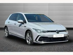 Moonstone grey Used 2022 VW Golf VIII R-line Hatchback | £19,750 (Fair price)