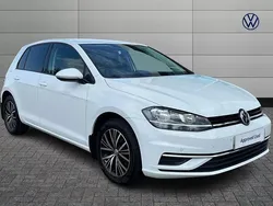 White Used 2017 VW Golf VII SE Hatchback | £12,995 (Fair price)